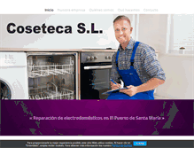 Tablet Screenshot of coseteca.com